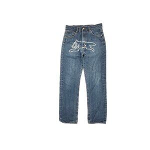 Billionaire Boys Club Running Dog Straight Leg Men's size M Dark Blue Denim Jean